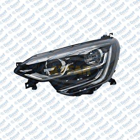 AYFAR 202333 Far Sol Megane Iv [ Touch Model - Siyah Cerceveli - Motorlu ] 16>20